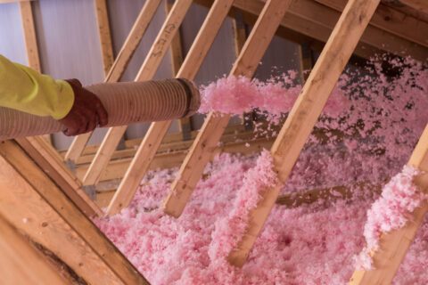Blown-Insulation Retrofit Insulation in Wichita KS